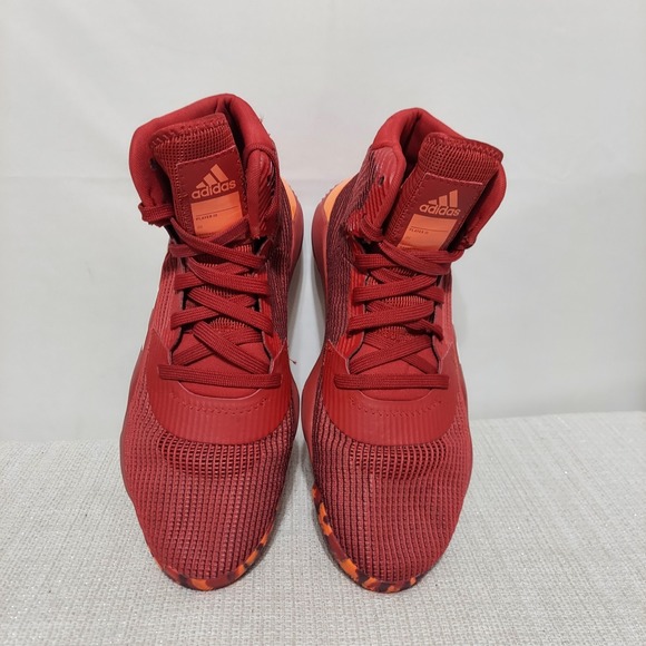 adidas Pro Bounce 2019 High Top Power Red Basketball Shoes Men Size 12 EE3898 - Picture 5 of 9